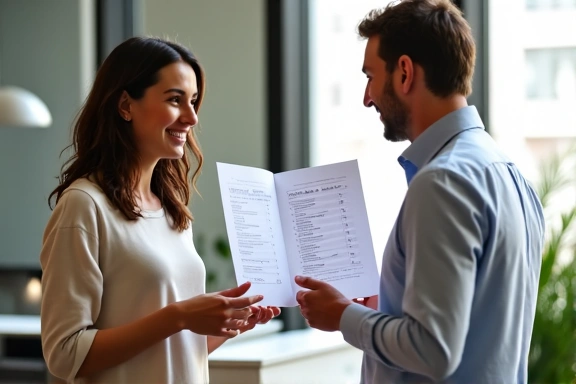 Nutrizionista che consulta un cliente